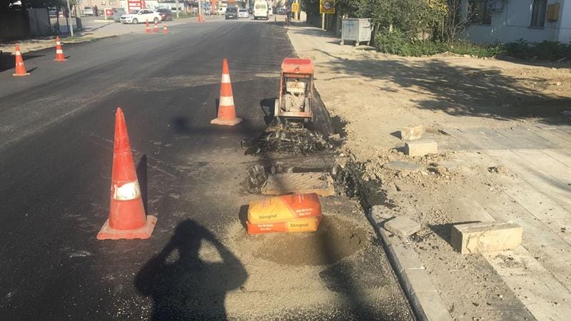 BACA YÜKSELTME ÇALIŞMALARI BEYKÖY YOLUNDA