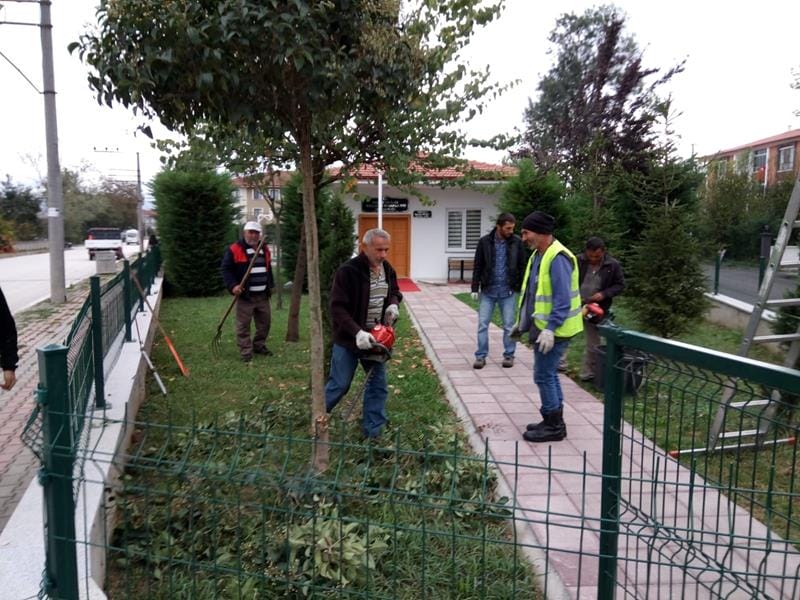 PARK VE BAHÇELERDE BUDAMA YAPILIYOR