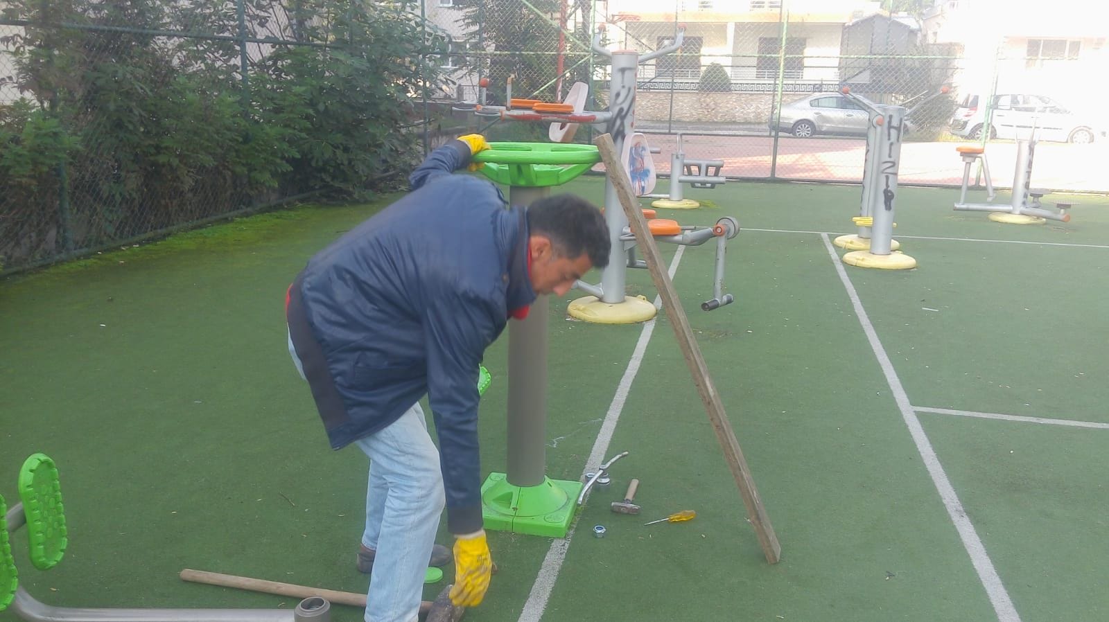 ÇAMLIEVLER PARKINDA TADİLAT