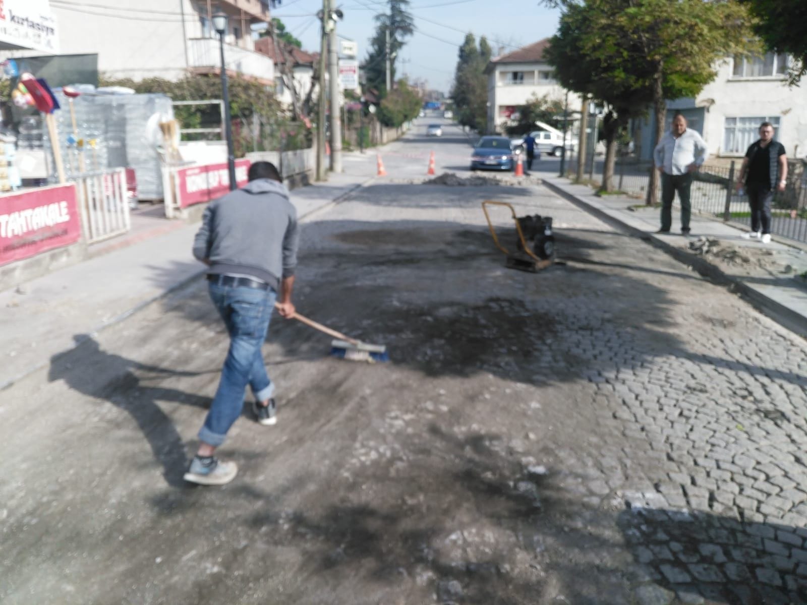 KONURALP’TE KÜPTAŞ TADİLATI