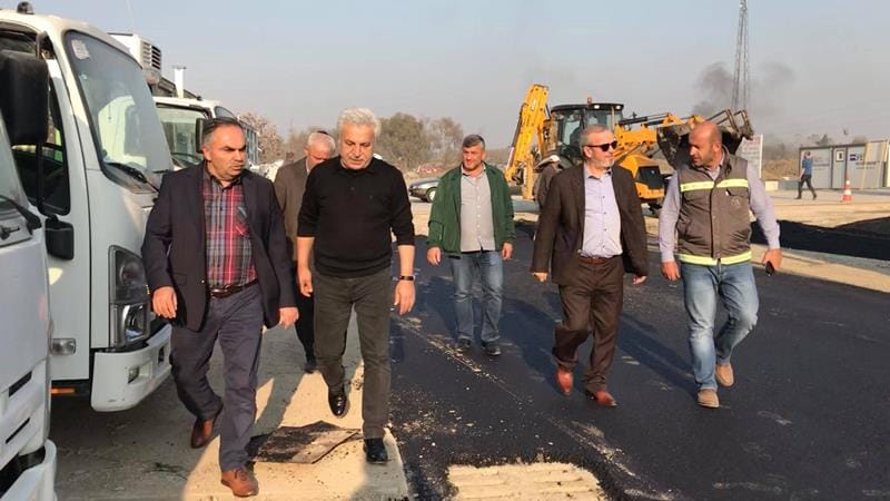 KSS’DEKİ ÇALIŞMALARI YERİNDE İNCELEDİLER