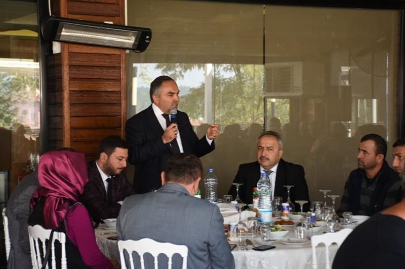 BAŞKAN AY DESTEK PERSONELİ İLE BULUŞTU