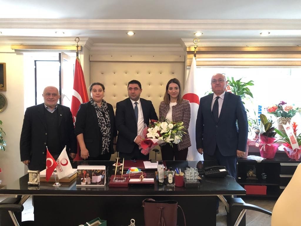 KIZILAY BAŞKANINA HAYIRLI OLSUN ZİYARETİ