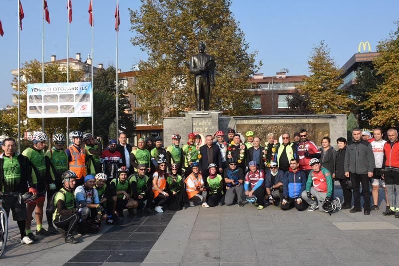 DEPREM FARKINDALIĞI İÇİN PEDAL ÇEVİRDİLER