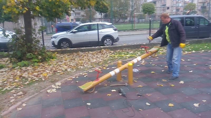 OYUN GRUPLARI TAMİR EDİLDİ