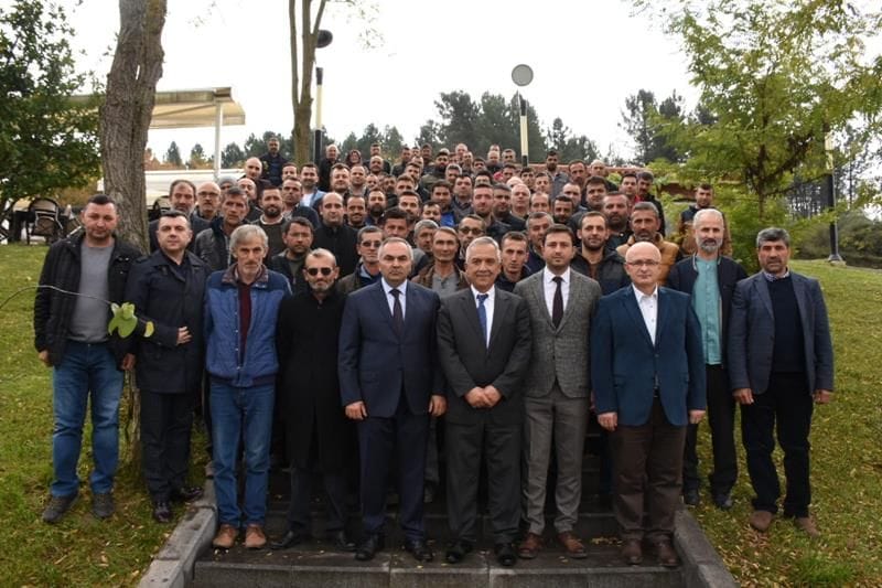 BAŞKAN SU KANAL PERSONELİ İLE BULUŞTU