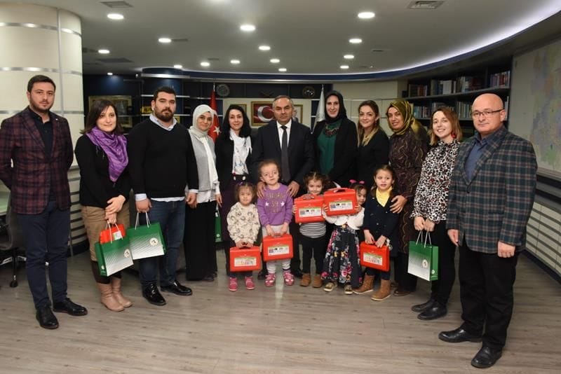 ÖZEL ÇOCUKLARDAN ÖZEL ZİYARET