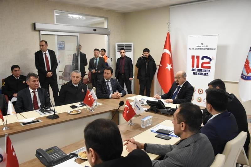 ACİL DURUM TEDBİRLERİ GÖRÜŞÜLDÜ