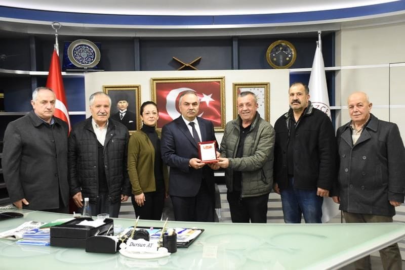 KSS YÖNETİMİNDEN BAŞKANA TEŞEKKÜR ZİYARETİ