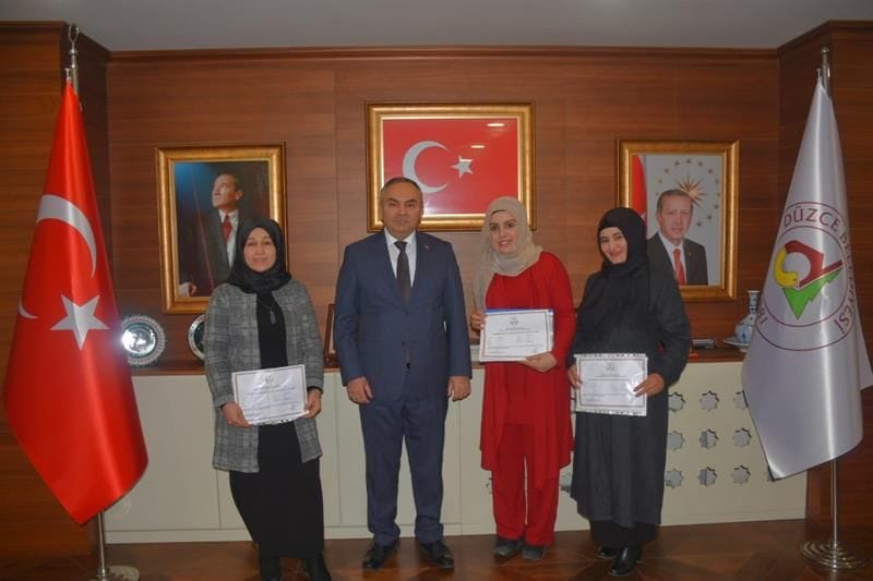 BAŞKAN AY SÖZÜNÜ TUTTU