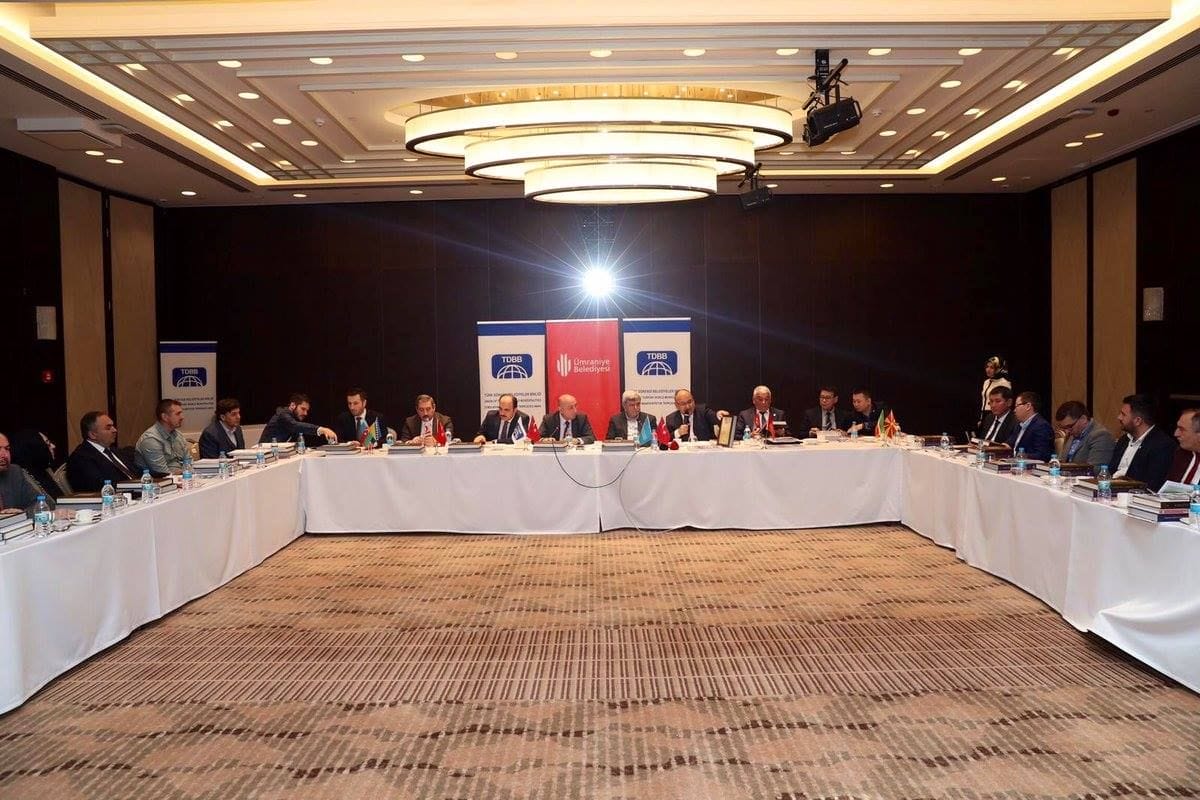 BAŞKAN AY TDBB TOPLANTISINA KATILDI