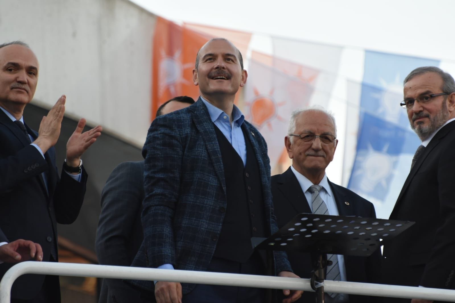 DÜZCE’DE İLK MİTİNG BAKAN SOYLU’DAN