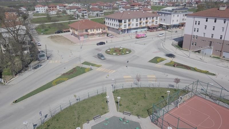 KAVŞAK ÇALIŞMALARI TAMAMLANDI