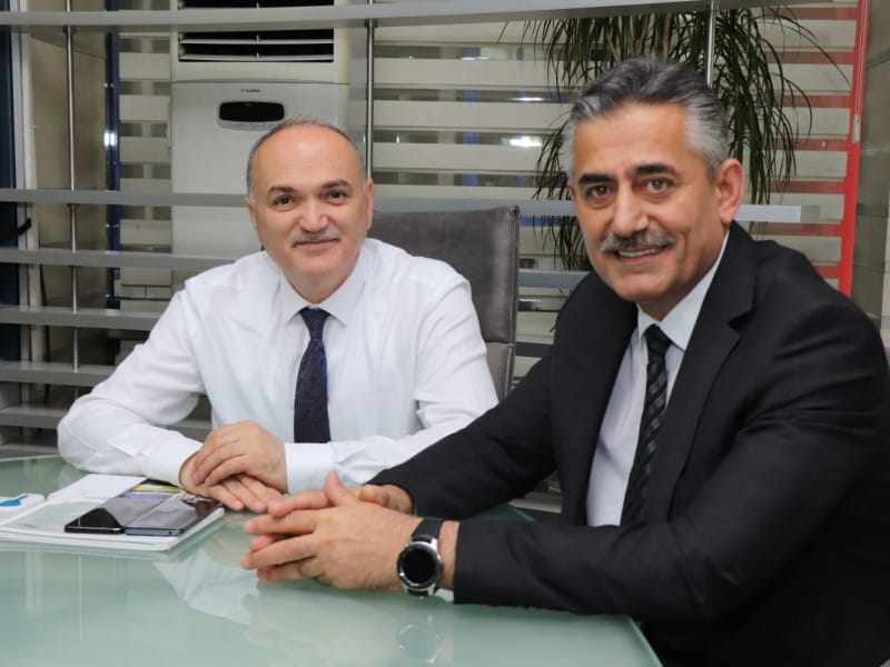 BAŞKAN ÖZLÜ KAŞIKOĞLU İLE BİR ARAYA GELDİ