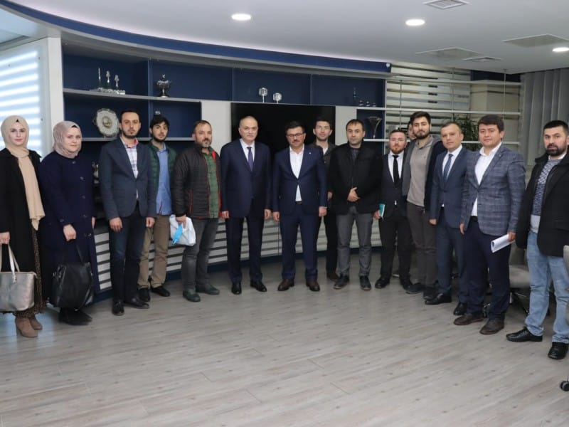 TÜGVA'DAN BAŞKAN ÖZLÜ'YE HAYIRLI OLSUN ZİYARETİ