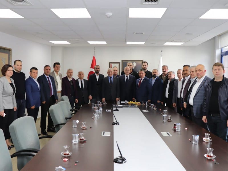 TSO YÖNETİMİNDEN TEBRİK ZİYARETİ