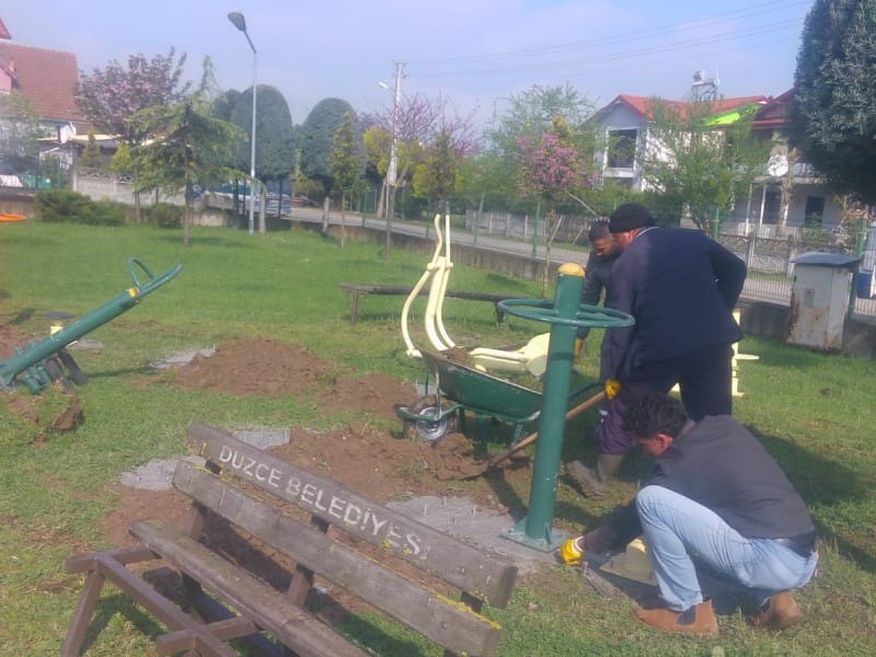 PARKLARA YAZ HAZIRLIĞI