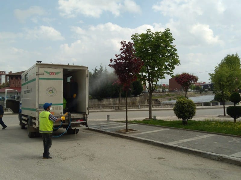 HAŞERE İLE MÜCADELE ÇALIŞMASI BAŞLATILDI