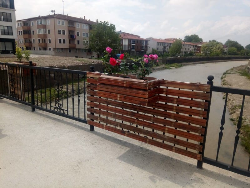 KÖPRÜ KORKULUKLARI ÇİÇEK AÇTI
