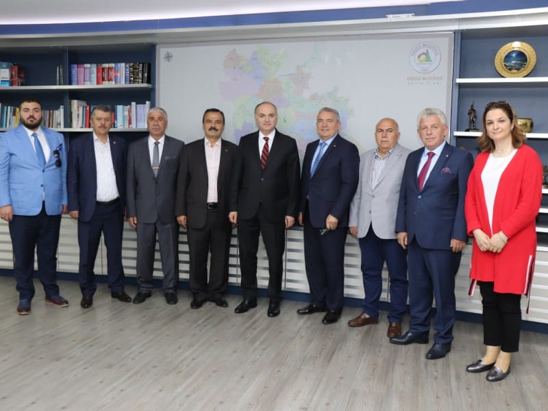 TİCARET BORSASINDAN HAYIRLI OLSUN ZİYARETİ