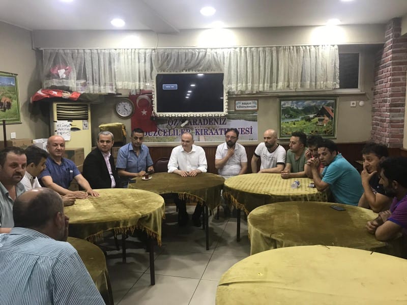 AYNI İSTEKLE ÇALIŞMALARA DESTEK VERİYOR