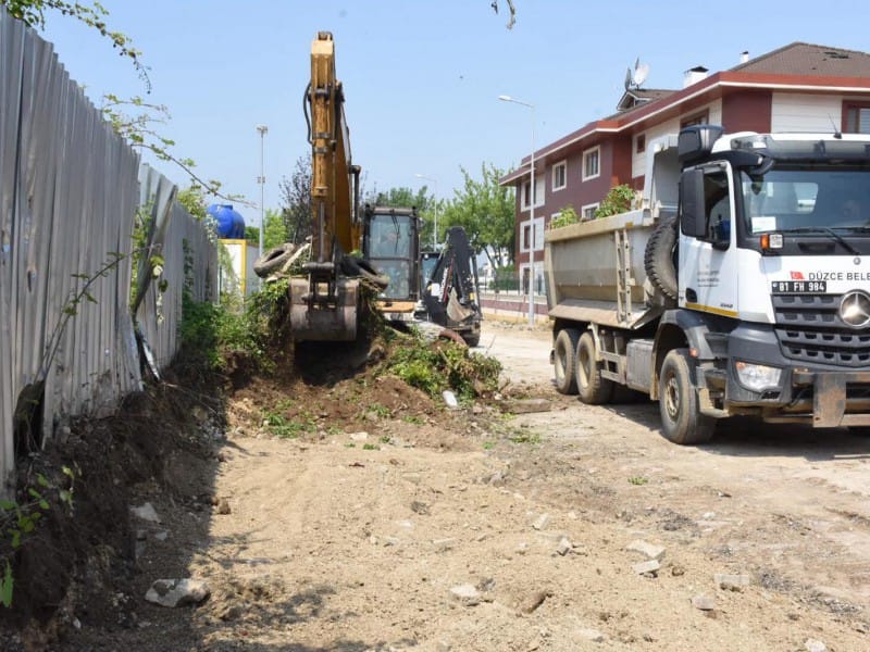 KALDIRIM ÇALIŞMASI KÜLTÜR MAHALLESİNDE