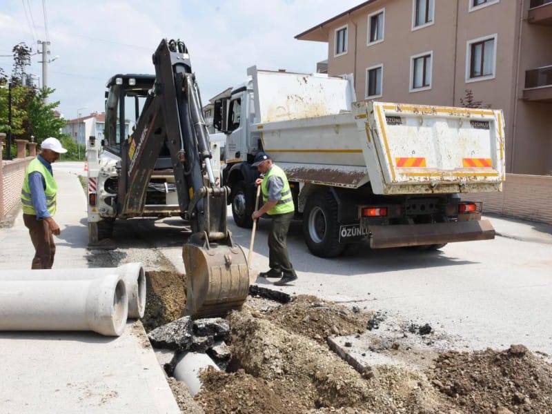 ALT YAPI ÇALIŞMALARI KOÇYAZIDA BAŞLADI