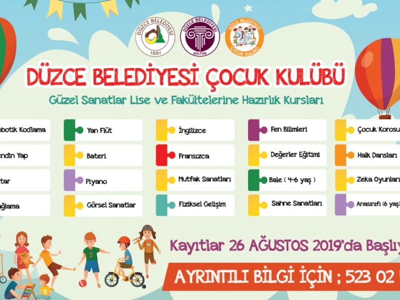 ÇOCUK KULÜBÜNDE YENİ DÖNEM BAŞLIYOR