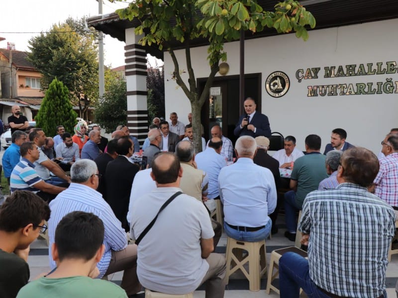 ÇAY MAHALLESİ SAKİNLERİ İLE BULUŞTU