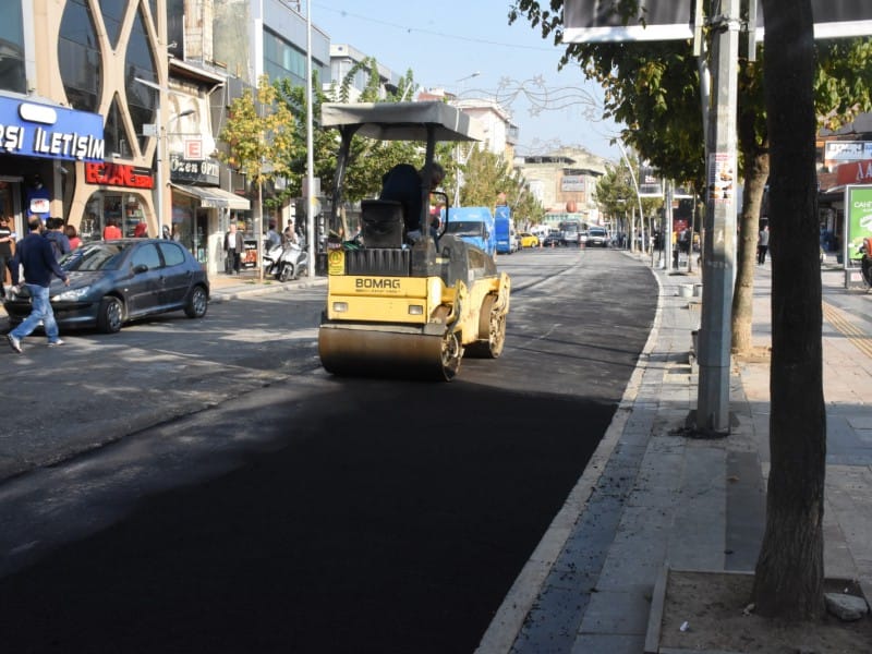 BİSİKLET YOLU YAPIMINA BAŞLANDI