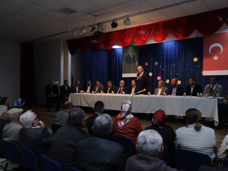 MAHALLE ZİYARETLERİ KALICI KONUTLARDA DEVAM EDİYOR
