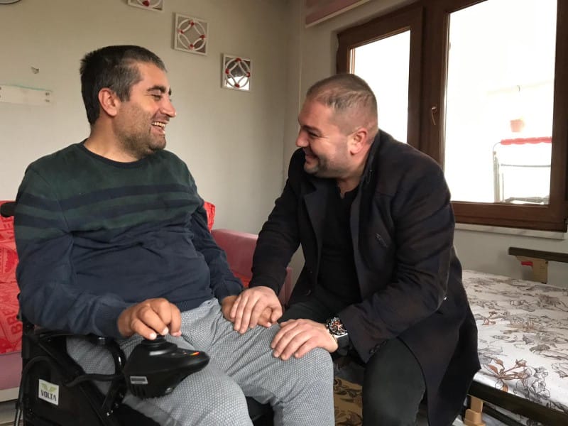ALS HASTASINA UMUT OLDU