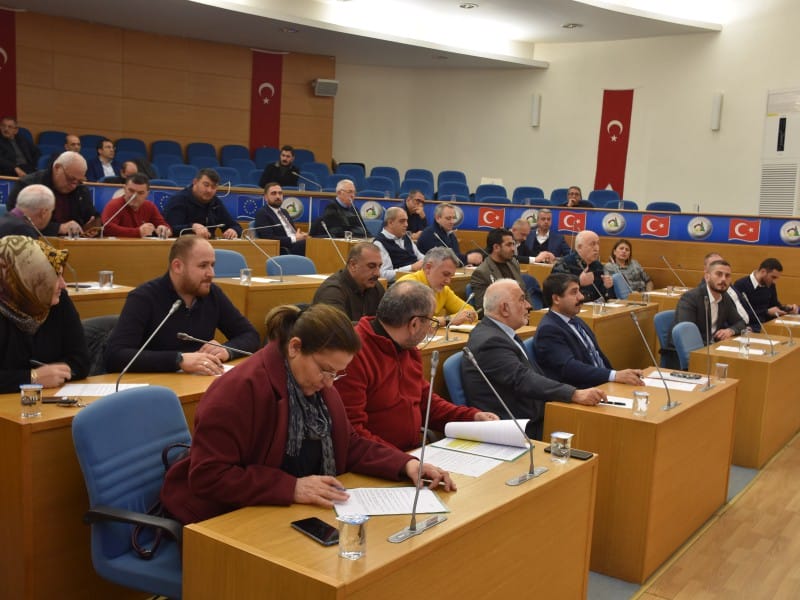 GÜNDEM MADDELERİ İLGİLİ KOMİSYONLARA SEVK EDİLDİ