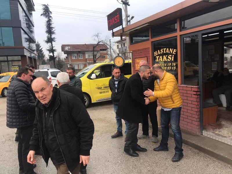 CELAL KASAPOĞLU TAKSİ ESNAFINI DİNLEDİ