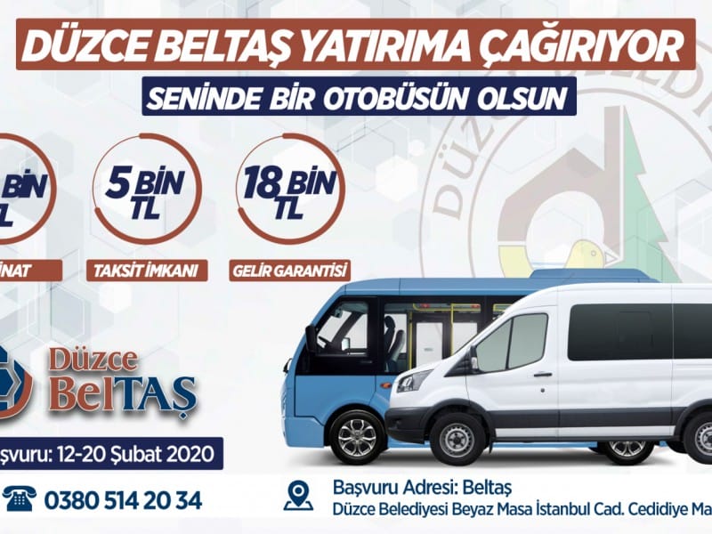 SENİN DE OTOBÜSÜN OLSUN!