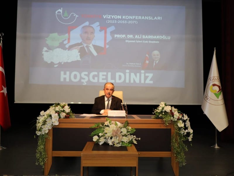 ALİ BARDAKOĞLU DÜZCELİLERLE BULUŞTU