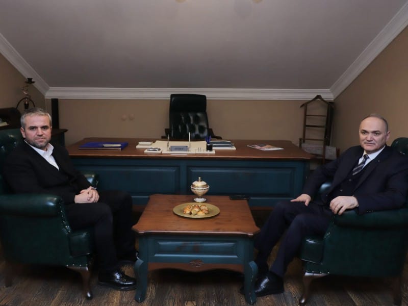 BAŞKAN ÖZLÜ'DEN NAZİK ZİYARET
