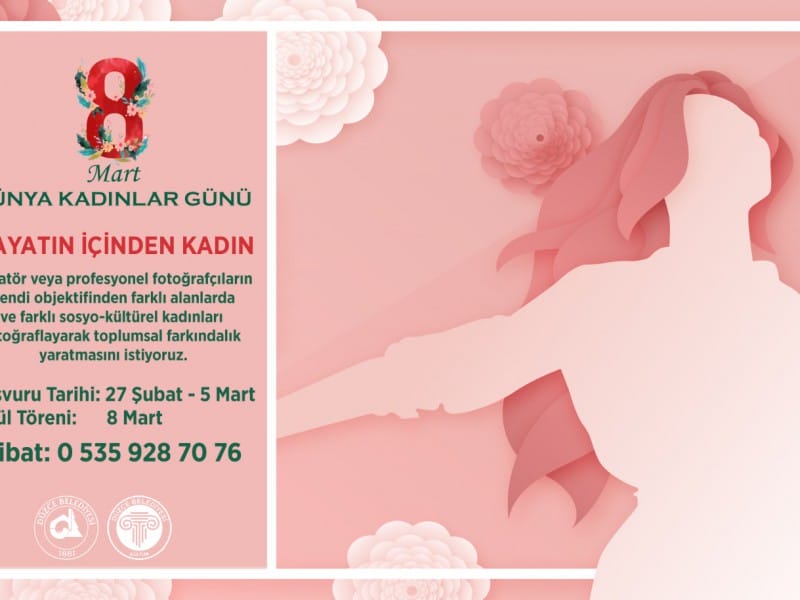 KADINLAR GÜNÜNE ÖZEL YARIŞMA