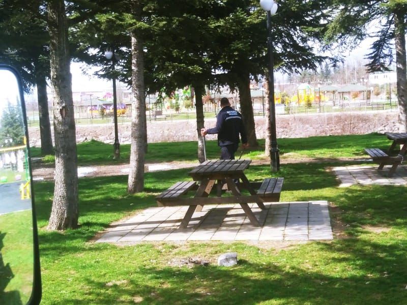 TEMİZLİK ÇALIŞMALARI DEVAM EDİYOR