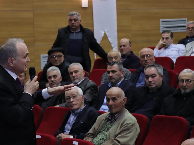 BAŞKAN ESNAFIN TALEPLERİNİ TEK TEK DİNLEDİ