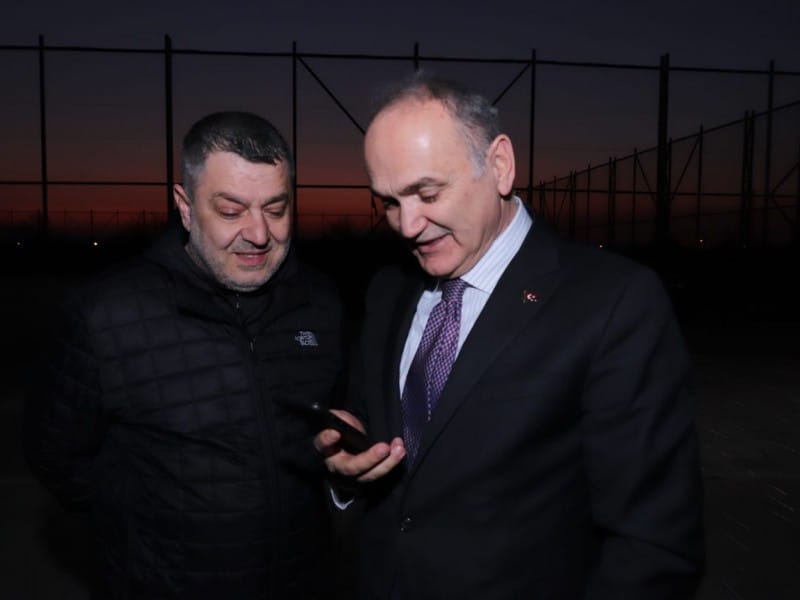 BAŞKAN ÖZLÜ EMİRHAN İLE GÖRÜŞTÜ