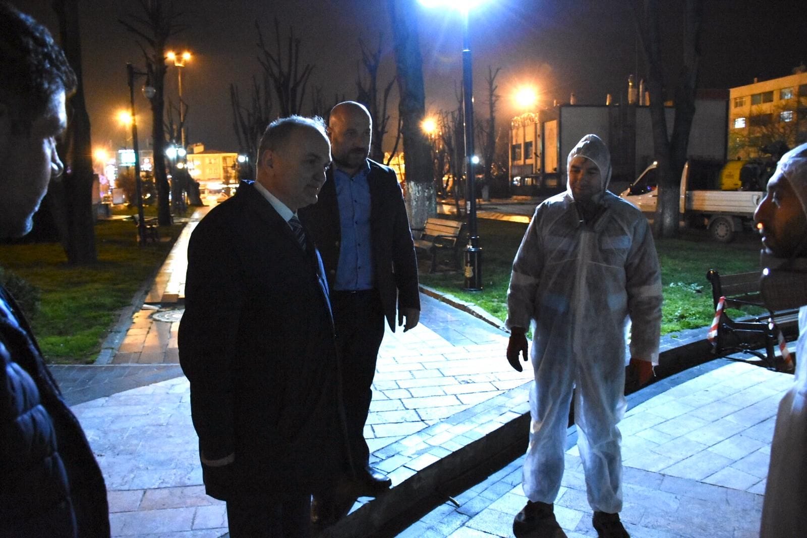 BAŞKAN ÖZLÜ EKİPLERE TEŞEKKÜR ETTİ